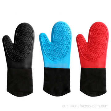 Γάντια ψησίματος Ανθεκτική στη θερμότητα κουζίνα μπάρμπεκιου